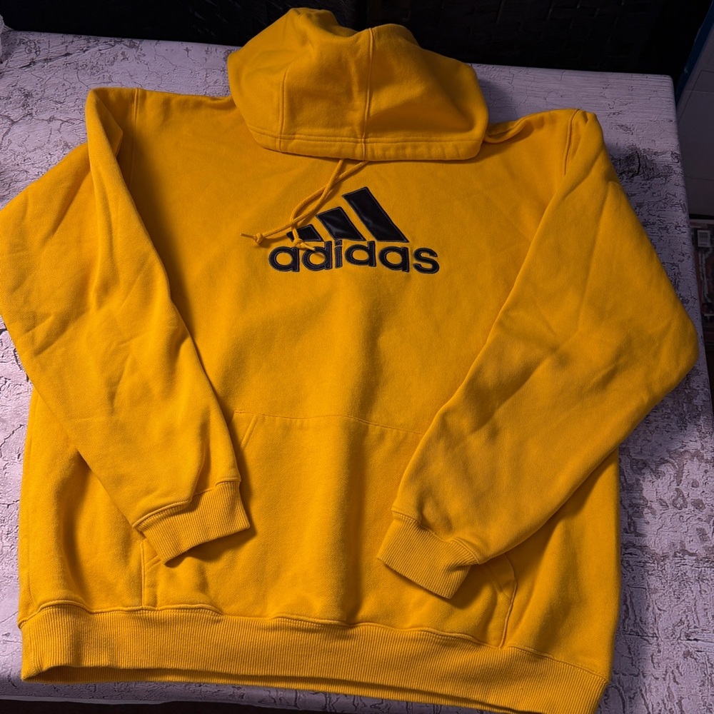 Adidas Hooded Sweatshirt, Like New, Men’s Large